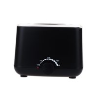 Magideal - Calentador De Cera Eléctrico Portátil, 400 Ml Depilación Corporal Con Tapa Derretir Cera Dura Olla De Fusión Accesorios De Calentador De Cera Caliente Negro