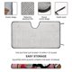 thumbnail image 2 of Sylvester y Piolín Parasol para Parabrisas Delantero Protector Plegable, Visera Solar para Auto Bloquea Rayos UV Mantiene tu Vehículo Fresco140cm*76cm, 2 of 6