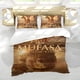 thumbnail image 5 of Mufasa Conjunto de sábanas temático, trío de piezas, cómodo y amigable con la piel, diseño único, regalo de decoración para el hogar para familiares, amigos y fans,140cm *210cm, 5 of 6