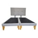 thumbnail image 2 of Cama Europea King Lino Gris, 2 of 3