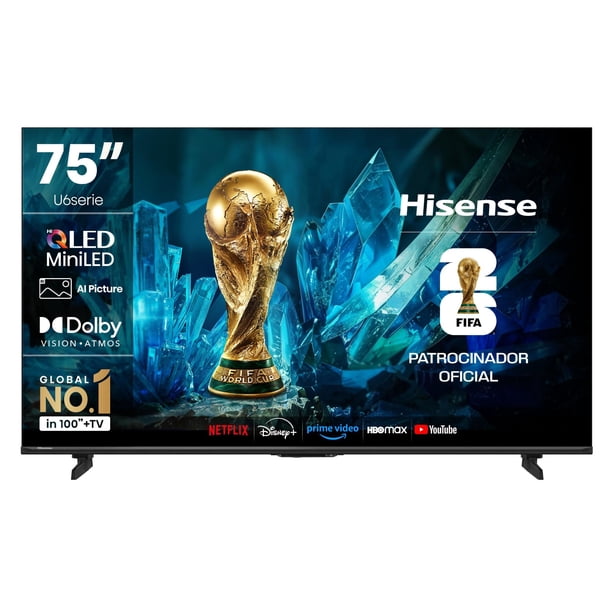 Televisor SMART TV 75" MINI LED 4K 75U6ESV