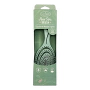 Lookwell - Cepillo De Pelo Masajeador Desenredante Ecologico - Verde