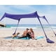 thumbnail image 1 of Carpa de playa SUN NINJA, protector solar desplegable UPF50+ con accesorios, 1 of 5