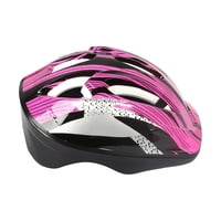 Ioensy - Casco De Bicicleta Juvenil Al Aire Libre Ligero Casco De Seguridad Para Bicicleta Casco De Bicicleta Para Niños Rojo Oscuro