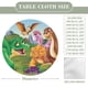 thumbnail image 2 of En busca del valle encantado-theme Fitted Round Tablecloths Elastic Edged Table Covers Waterproof Table Cloth for Kitchen Holiday Party Tables Decor 150cm, 2 of 6