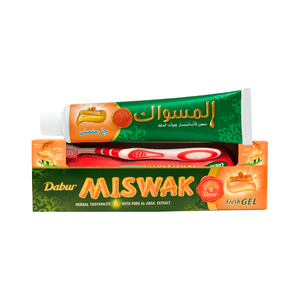 Dabur Herb'L - Dabur Miswak Pasta Dental Fresh Gel 150 Gr + Cepillo