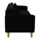 thumbnail image 5 of Sofa New Retro 3CG Felpa 04 Negro, 5 of 6