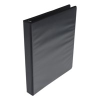 View Binder School Smart Polipropileno De 1 Pulgada, Negro