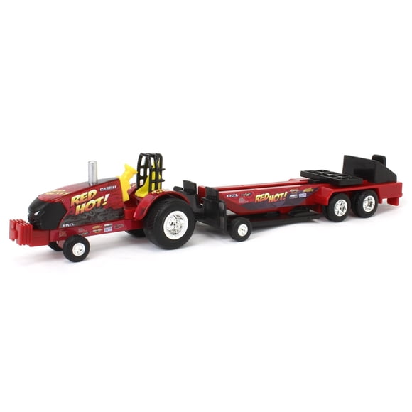 Tractor Case IH ERTL 27 cm ¡Rojo Ardiente! con Trineo