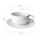 thumbnail image 5 of Set 6 Plato Y Taza Te Porcelana 220 Ml Línea Padua, 5 of 5