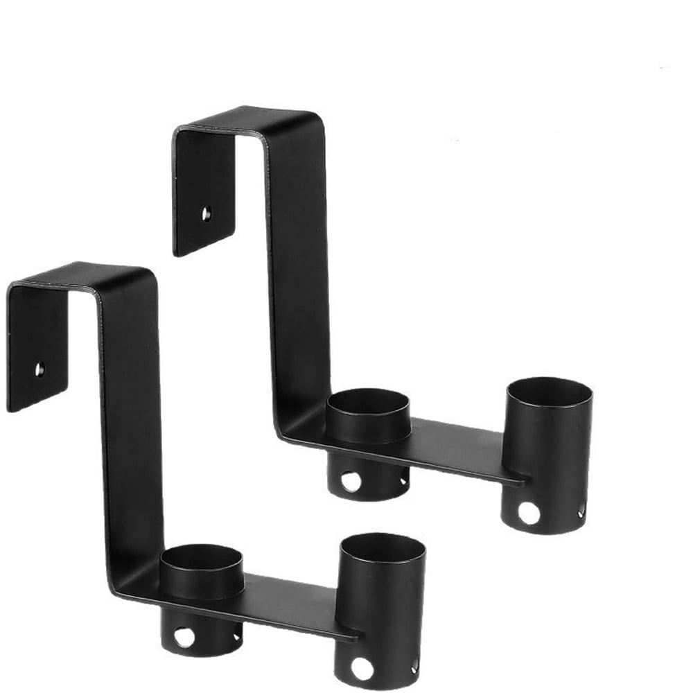 Xusx111 - Ganchos De La Cerca De La Piscina De 2 Piezas, Organizador De Herramientas De La Piscina, Para El Accesorio De Limpieza De La Piscina Colgante, Polo De La Piscina, Cepillo, Red De Deslizador