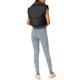 thumbnail image 3 of Chaleco Acolchado para Mujer INSPIRE CHIC Cuello Alto Ligero Cremallera Chaqueta Recortada Chaleco Puffer M Negro, 3 of 6