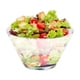 thumbnail image 2 of Mind Reader RSAL4-CLR Rainbow, Juego de 4 Bowls Transparentes de Acrílico para Ensalada, Fruta, Servicio y Mezcla, Resistentes a Impactos, Tamaño Único, 2 of 7