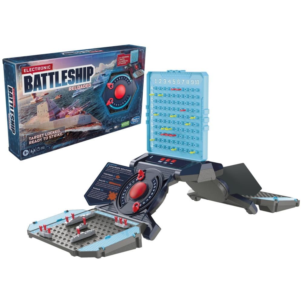 Juego De Mesa Hasbro Gaming Electronic Battleship Reloaded