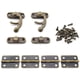 thumbnail image 2 of Kit de broche y bisagras retro de bronce para caja de joyas SDTC Tech, 2 of 5