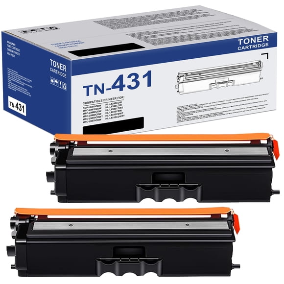 Cartucho de tóner Ksuellpwr TN-431BK negro de alto rendimiento 3000 pág.