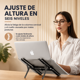 thumbnail image 3 of Soporte Notebook Ajustable Aluminio Plegable Portatil, 3 of 6