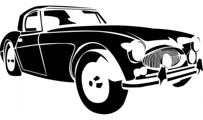 Rienda Libre Graphics - Decomural Austin Healey Car Vehicles Transport Ws-18795
