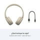 thumbnail image 5 of Audífonos Headphones Sony WH-CH520/C Bluetooth Crema, 5 of 12