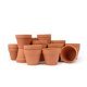 thumbnail image 2 of Macetas de barro y terracota CFKJ, paquete de 26 con orificio de drenaje, 2 of 8