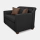 thumbnail image 3 of SOFA ZAFIRO 2 CUERPOS NEGRO, 3 of 6