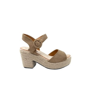 Todopiel - Sandalia Gamuza Ecológica Zb019 Beige