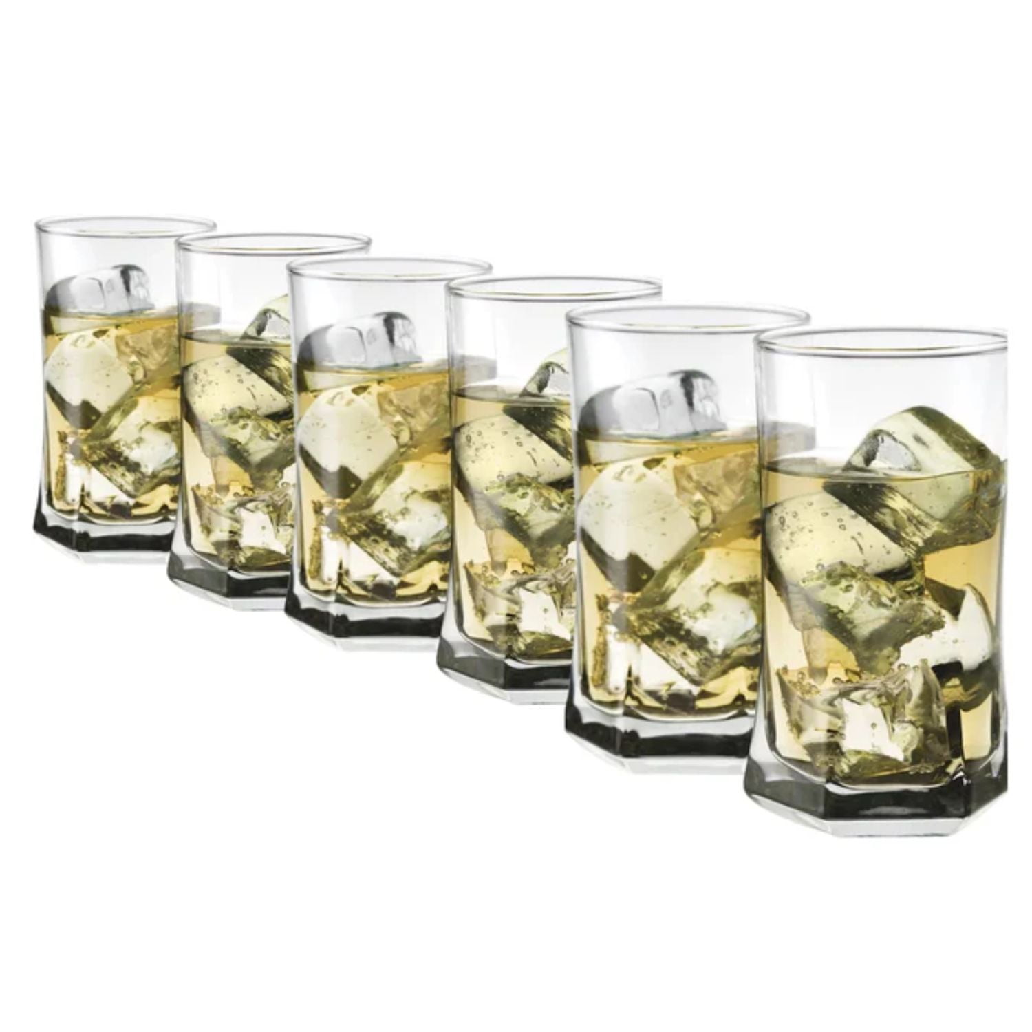 Set 6 Vasos Vivaldi Tragos Altos Cristar 332 Ml