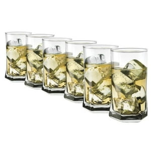 Set 6 Vasos Vivaldi Tragos Altos Cristar 332 Ml