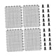 thumbnail image 1 of Accesorios Separadores De Tablero De Pecera, Tablero De Filtro Inferior Para Acuario, 4 Piezas, 1 of 5