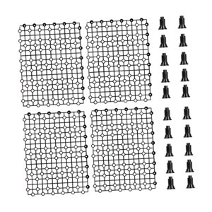 Ioensy - Accesorios Separadores De Tablero De Pecera, Tablero De Filtro Inferior Para Acuario, 4 Piezas