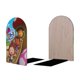 thumbnail image 2 of Paula y Amigos Sujetalibros decorativos temáticos, tope para estantería con base antideslizante, uso dual para hogar y oficina - 2 piezas, 2 of 6
