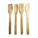 thumbnail image 1 of Set Utensilios 4 Piezas Bambú Cocina Antiadherente, 1 of 3