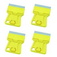 Stanley - Raspador Mini Razor Blade 28 100 De Alta Visibilidad (4 Veces)