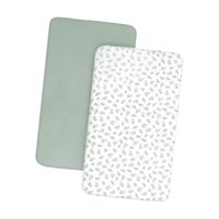 Magideal - 2 Sábanas De Cuna Transpirables Y Decorativas Para El Interior De La Habitación De Los Niños.