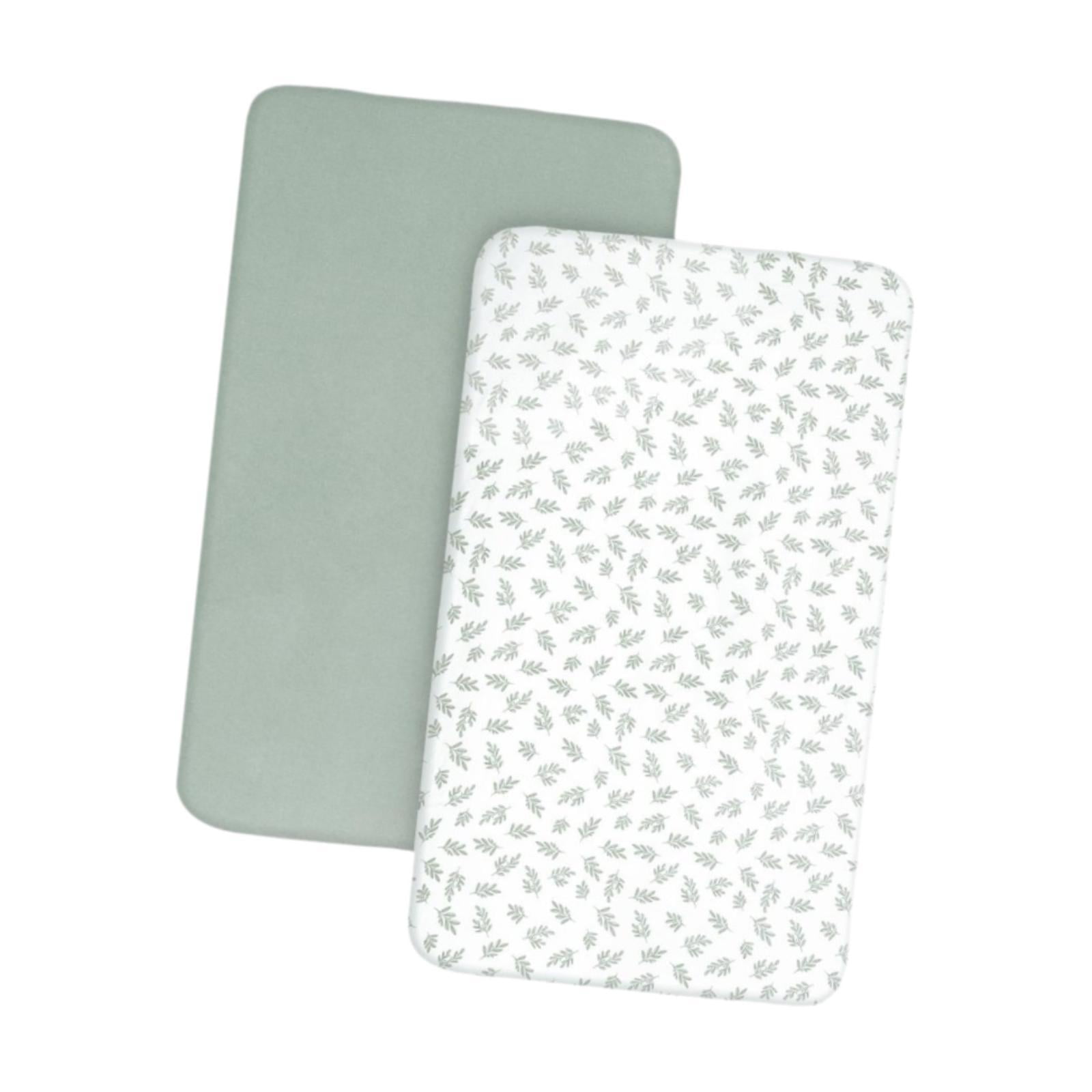 Magideal - 2 Sábanas De Cuna Transpirables Y Decorativas Para El Interior De La Habitación De Los Niños.