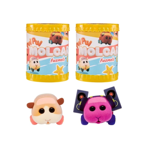 Figure MGA Entertainment Pui Pui Molcar Fuzmols, paquete de 2 unidades, más de 3 años