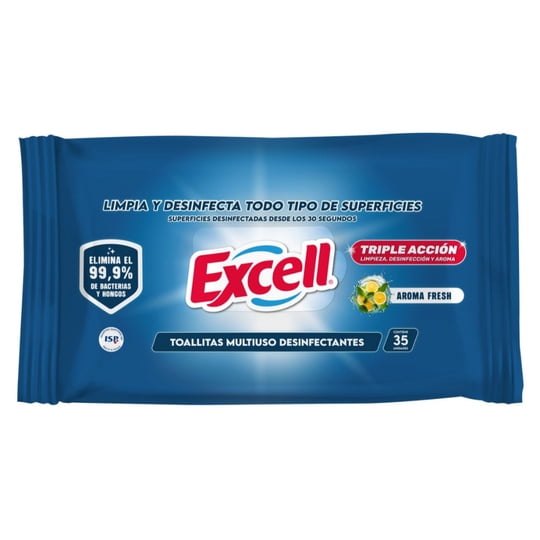 Toallita Multiuso Desinfectante 35 Un Excell