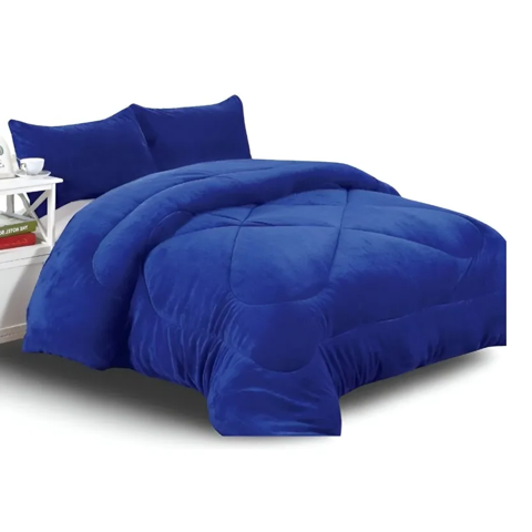 Genérico - Cobertor Sherpa Plush Chiporro Liso 2 Plazas