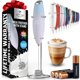 thumbnail image 1 of Batidor Milk Frother Zulay Kitchen Tornado con pilas y soporte, 1 of 7