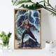 thumbnail image 4 of Aquaman Kits de Pintura de Diamantes para Adultos 5D DIY Diamond Art Kits Full Drill Diamond Dots para Regalo Decoración de Pared y Relajación Artes de Gemas 20*30cm, 4 of 6