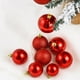 thumbnail image 2 of 16 Esferas Navideñas Bambalinas Esferas 8 Cm Rojas Decorar, 2 of 3