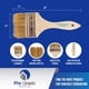thumbnail image 2 of Pincel Pro Grade Chip de 3 pulgadas, color marrón claro, paquete de 96, 2 of 7