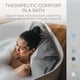 thumbnail image 2 of Almohada de baño BADESOFA Luxury antideslizante y lavable, gris, 2 of 9