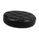 thumbnail image 4 of Cojín de asiento redondo para taburete de bar, repuesto de asiento, fácil instalación, cómodo y resistente, funda de piel sintética para salón de spa. negro, 4 of 5