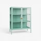 thumbnail image 4 of Mueble vitrina 2 puertas 3 niveles linea Mint - SC-DC-H004, 4 of 6
