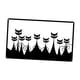 thumbnail image 3 of Placa De Pared Con Forma De Gato Negro, Regalo De Hierro, Artesanía Para Chimenea, Colgante Para Sala De Estar, 3 of 5