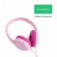 thumbnail image 3 of Auriculares On-Ear onn VIPRB 3,5 mm Rosa con Cancelación Pasiva, 3 of 3