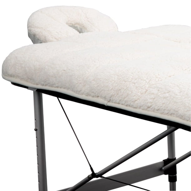 Juego de almohadillas ForPro de forro polar acolchado de primera calidad para mesa de masaje