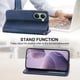 thumbnail image 3 of Funda Flip FOXDOCK para Xiaomi Poco X7 Pro , Estilo Billetera con Diseño Rombo, Correa de Mano y Soporte, Uso Diario, 3 of 6