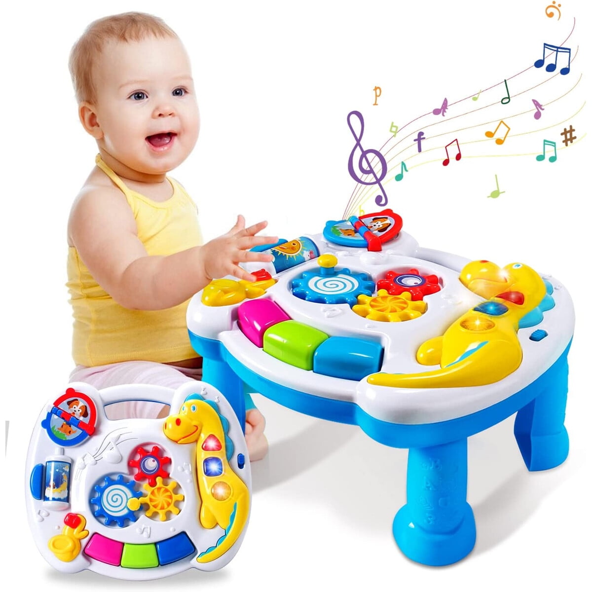 Mesa De Actividades Musical Juejiazkiy Wd3628 1218m Luces